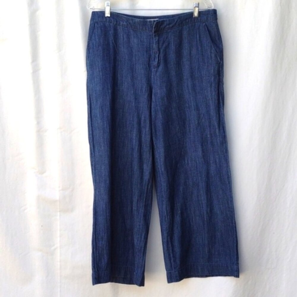 Wide Leg Capri Jeans Merona 12